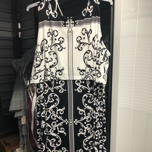 Black and White Dress